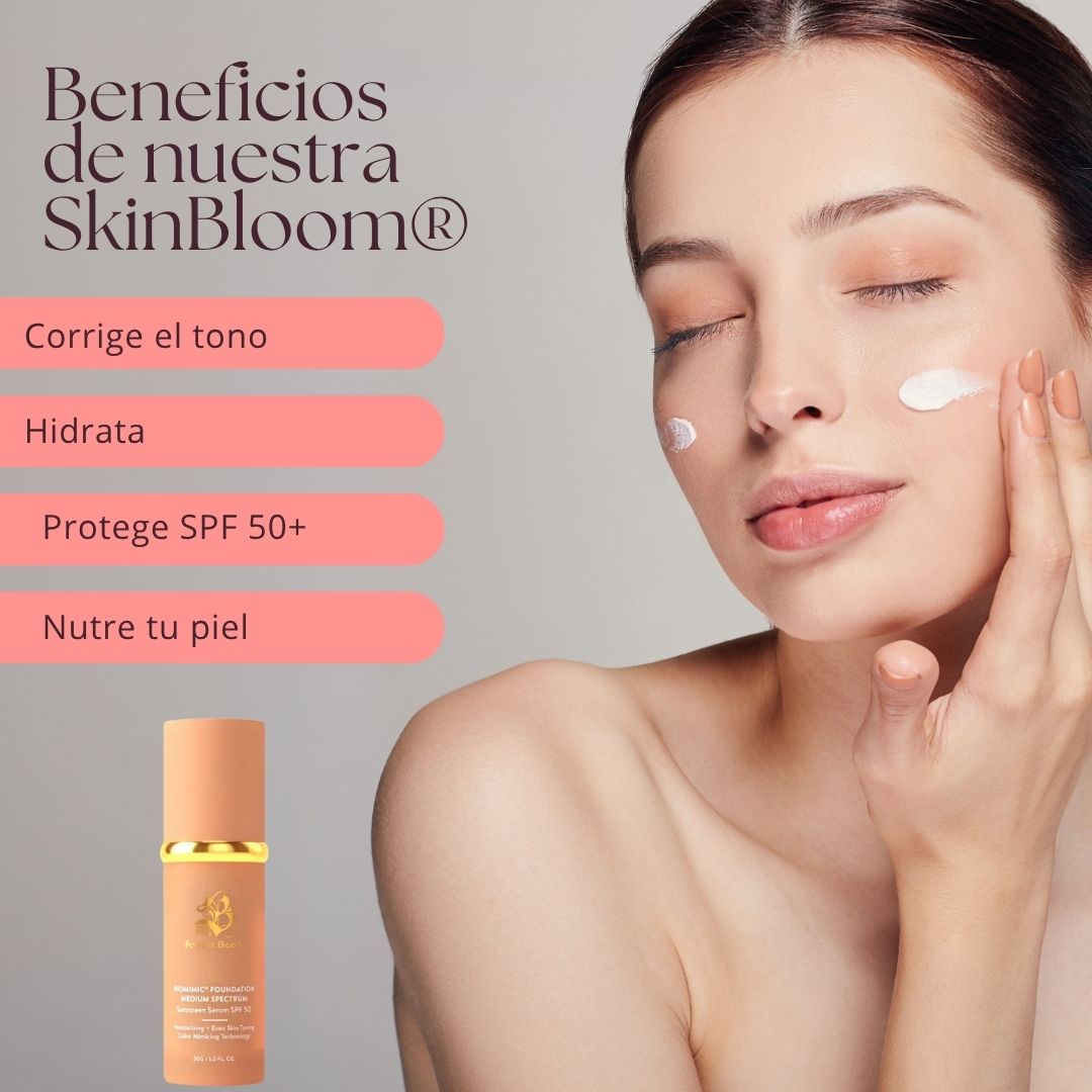 SkinBloom®- Base de maquillaje 4 en 1 SPF50+